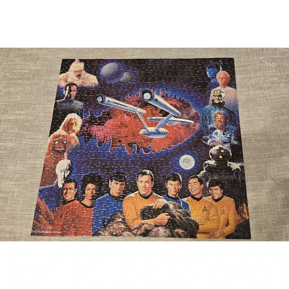 Star Trek Jigsaw Puzzle‎ FX Schmid 600 Piece Exquisit 1993 Paramount #90041